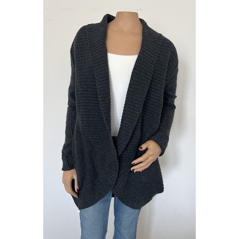 Robert Rodriguez Gray Wool Cashmere Cardigan Sweater, Size M "READ" - Picture 11 of 11
